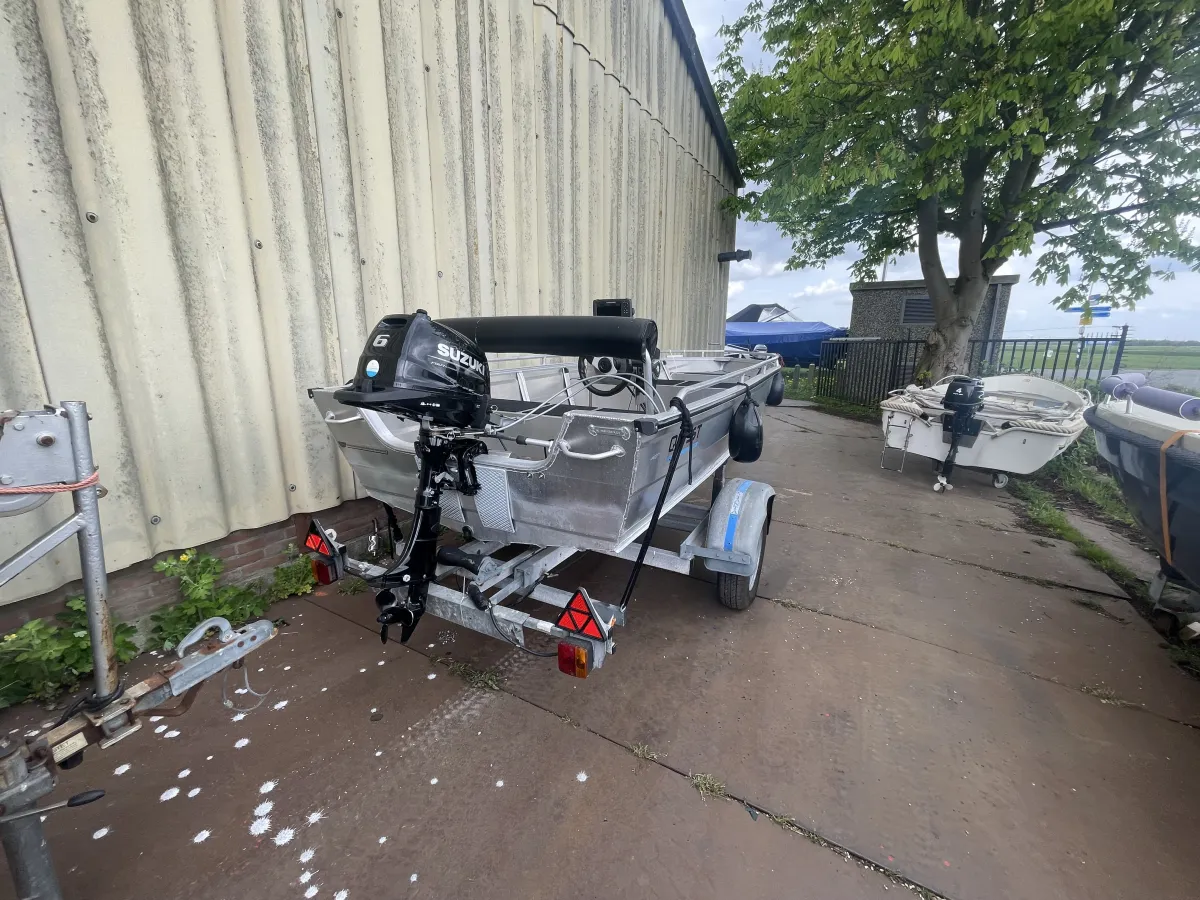 Aluminium Offenes Motorboot Qwest B421