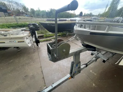 Aluminium Offenes Motorboot Qwest B421 Foto 18