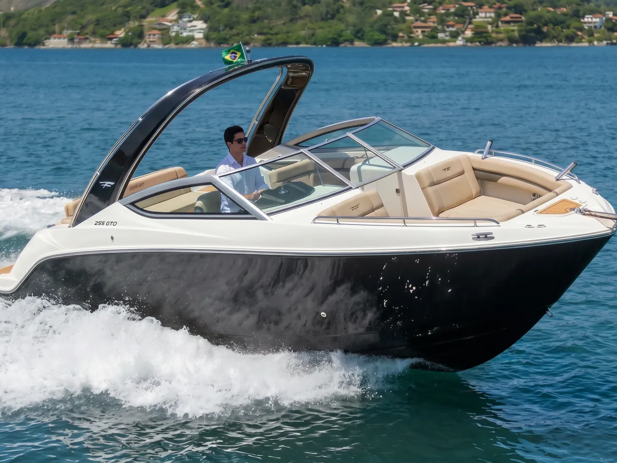Polyester Speedboat Fibrafort 255