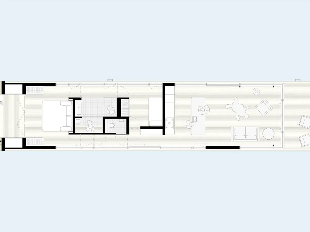 Aluminium Houseboat WSM Hausboot