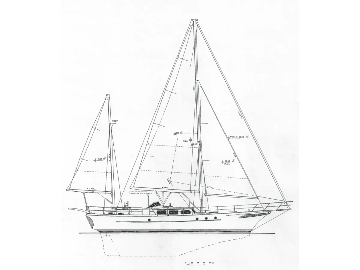 Overig materiaal Zeilboot Custom Ketch 50