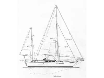 Overig materiaal Zeilboot Custom Ketch 50 Foto 11