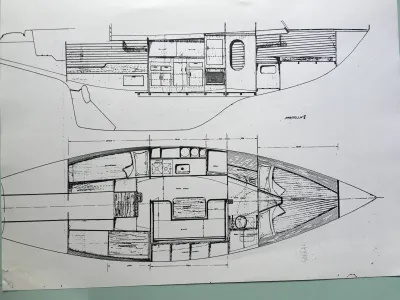 Polyester Segelboot Trintella II Foto 14
