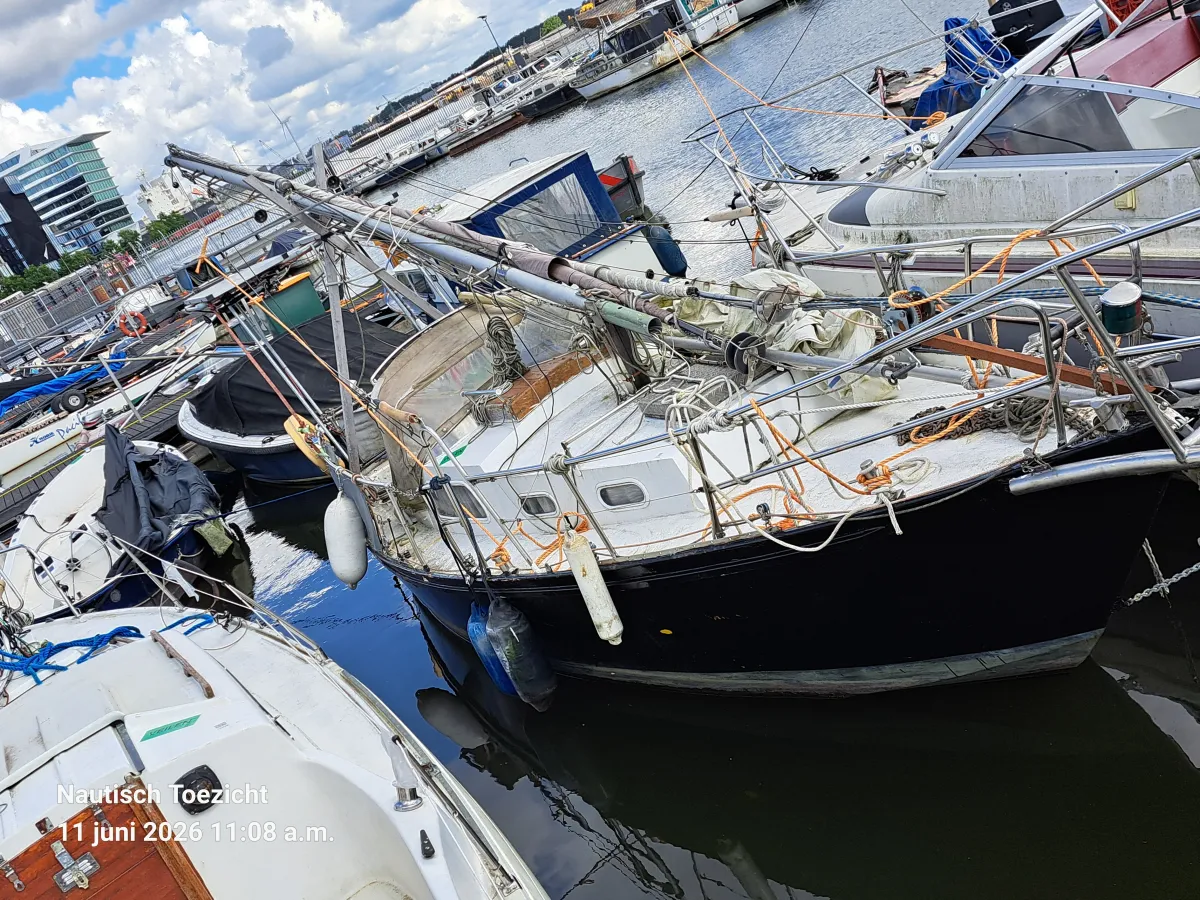Steel Budgetboat Cabin sailboat 860