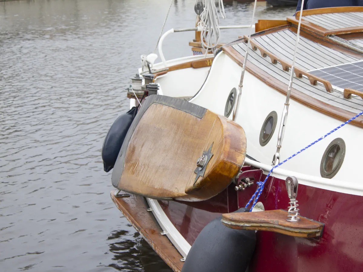 Staal Zeilboot Zeeschouw Platbodem