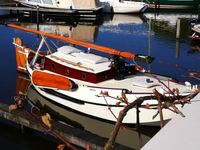 Stahl Segelboot Schokker 945 Foto 4