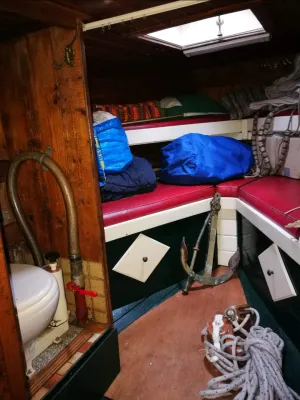 Stahl Segelboot Schokker 945 Foto 5