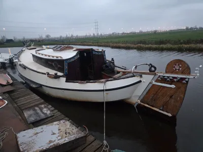 Stahl Segelboot Schokker 945 Foto 2