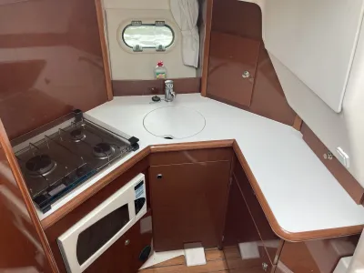 Polyester Motorboot Jeanneau Prestige 32 Foto 19