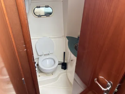 Polyester Motorboot Jeanneau Prestige 32 Foto 23
