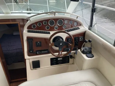 Polyester Motorboot Jeanneau Prestige 32 Foto 15