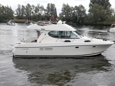 Polyester Motorboot Jeanneau Prestige 32 Foto 58