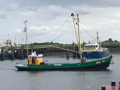 Staal Werkboot Kotter Bru 45 Foto 1