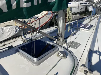 Hout Zeilboot Van de Stadt 37 Foto 8