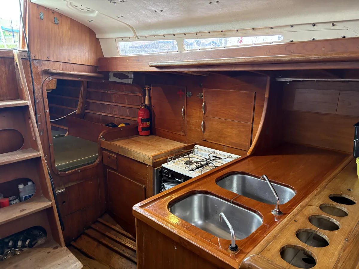 Hout Zeilboot Van de Stadt 37
