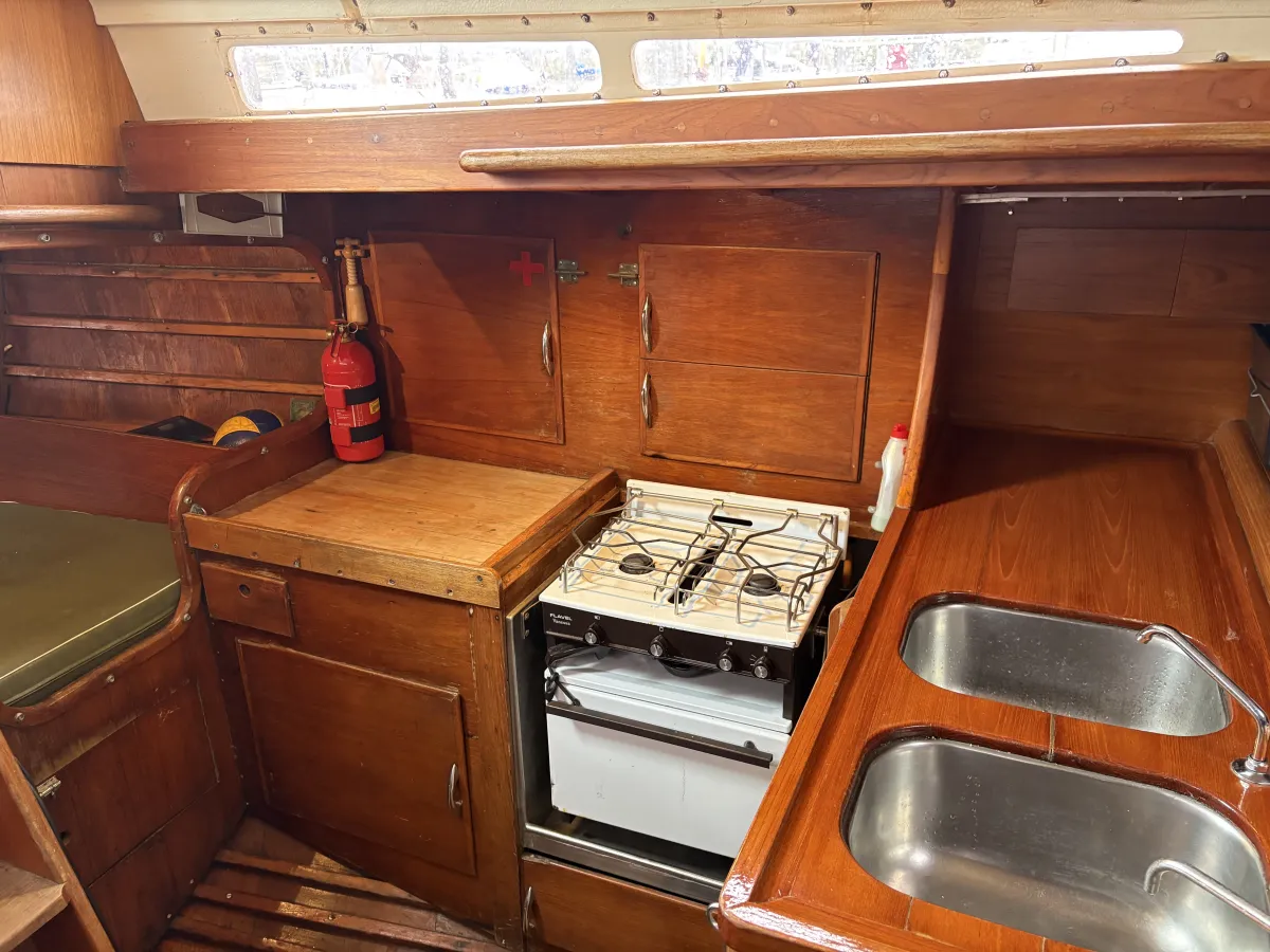 Hout Zeilboot Van de Stadt 37