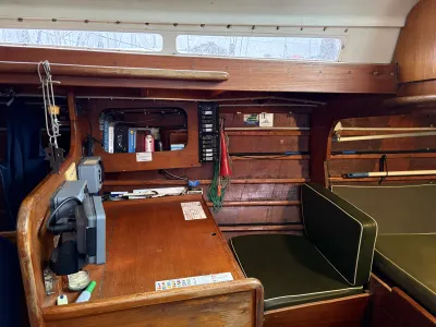 Hout Zeilboot Van de Stadt 37 Foto 14