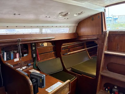 Hout Zeilboot Van de Stadt 37 Foto 15