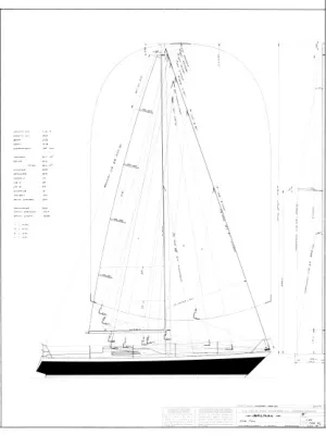 Hout Zeilboot Van de Stadt 37 Foto 21