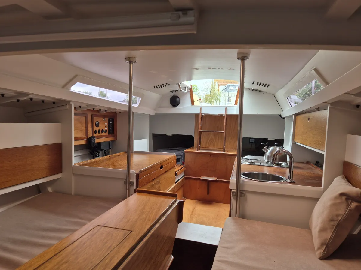 Holz Segelboot Waarschip 1010