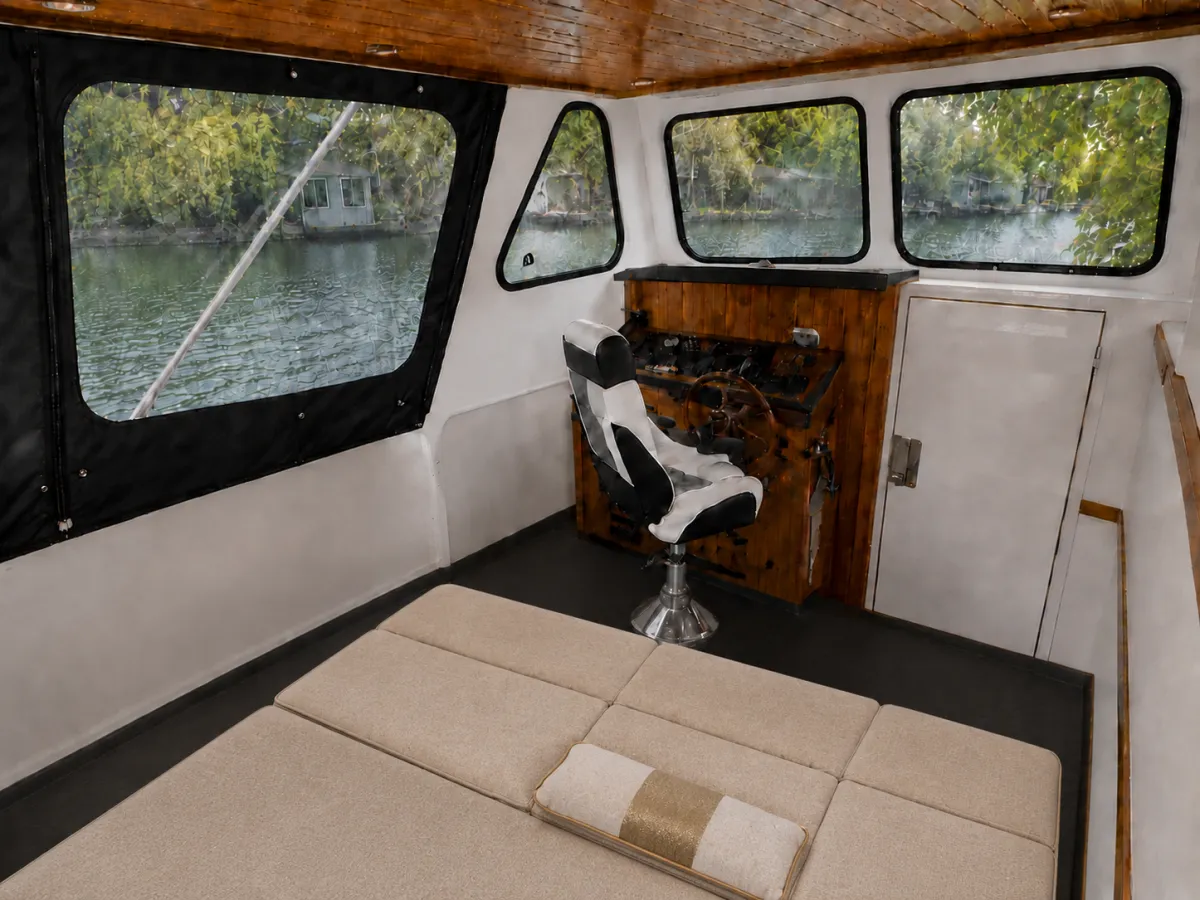 Steel Motorboat Waterland 750