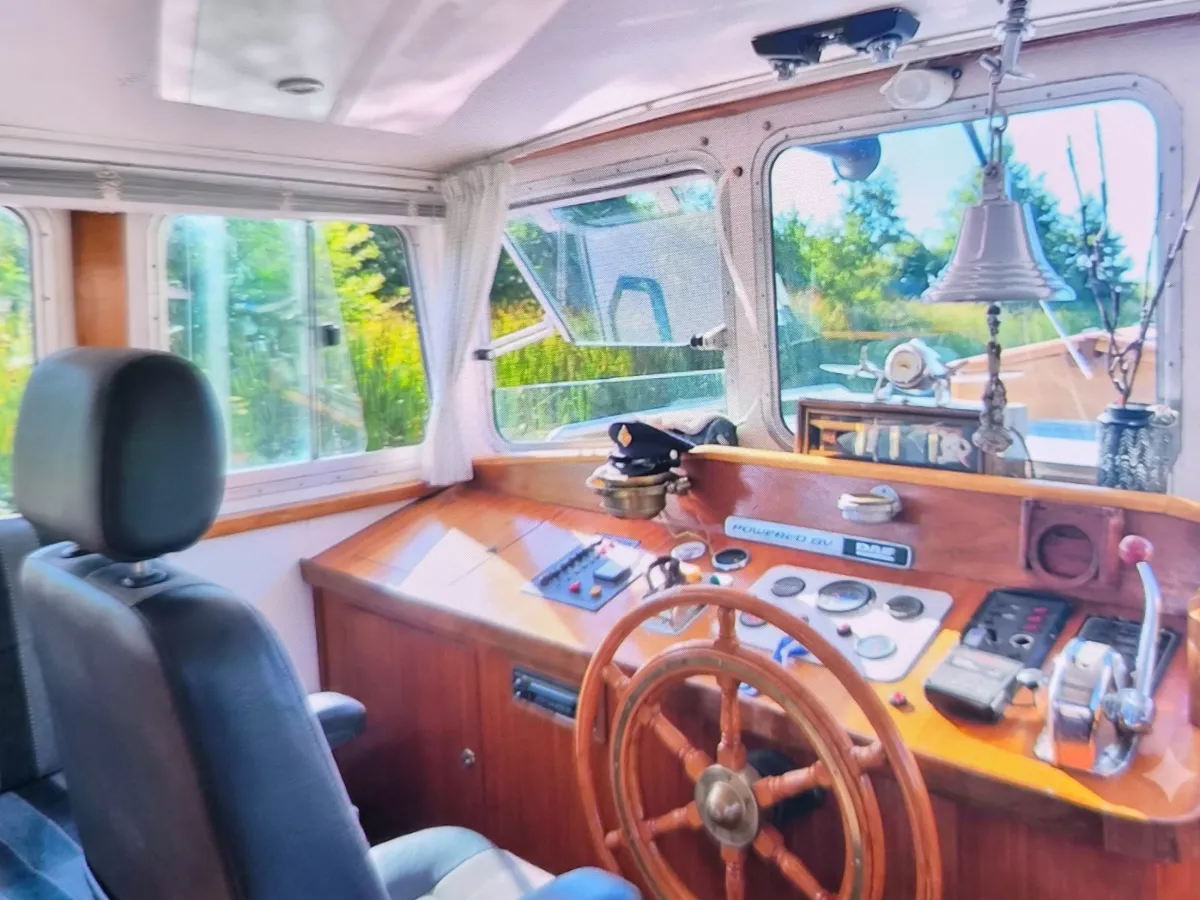 Staal Motorboot Kajuitvlet 1100