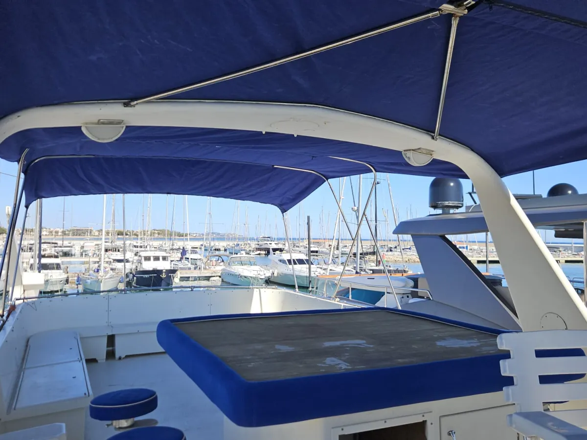 Polyester Motorboot Hatteras 72