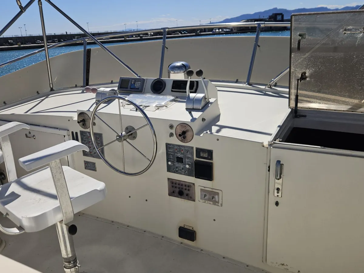 Polyester Motorboot Hatteras 72
