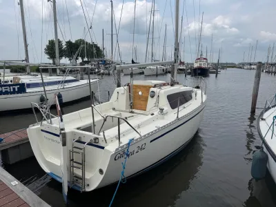 Polyester Segelboot Gib'Sea 242 Foto 5