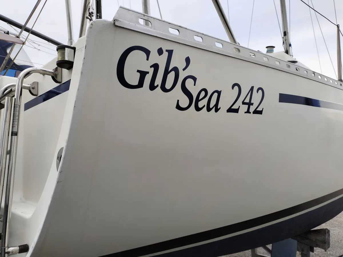 Polyester Segelboot Gib'Sea 242