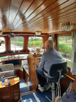 Stahl Motorboot Target Kruiser 1000 Foto 7