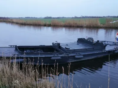 Aluminum Werkboot BEB Duwboot Foto 7
