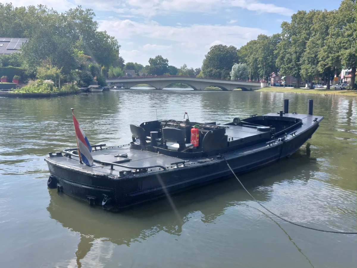 Aluminum Werkboot BEB Duwboot