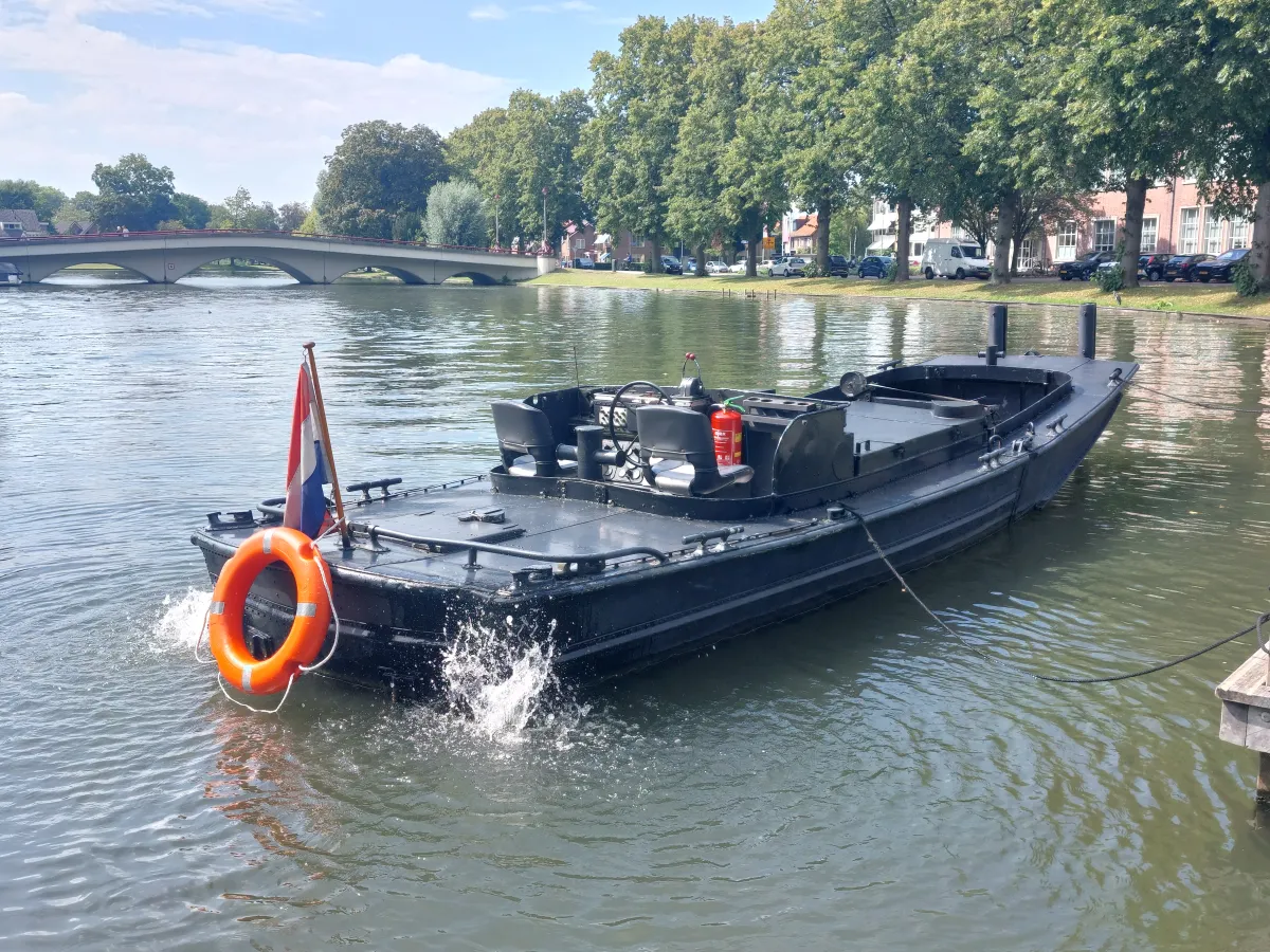Aluminum Werkboot BEB Duwboot