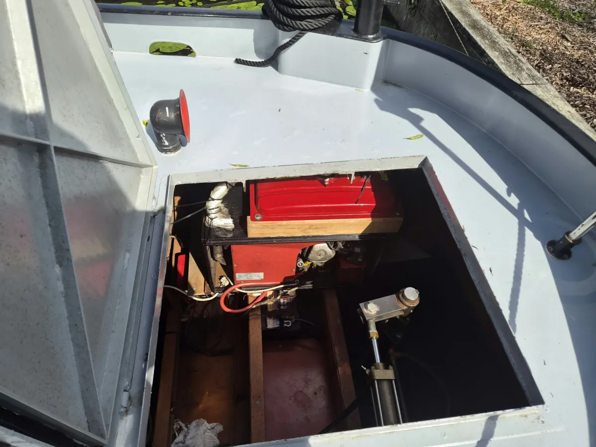 Staal Motorboot Kajuitvlet 1100