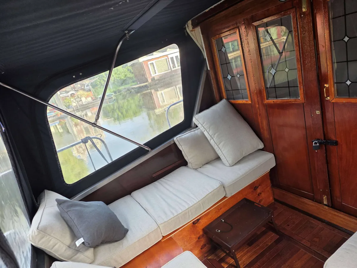 Stahl Motorboot Motorboat 1050