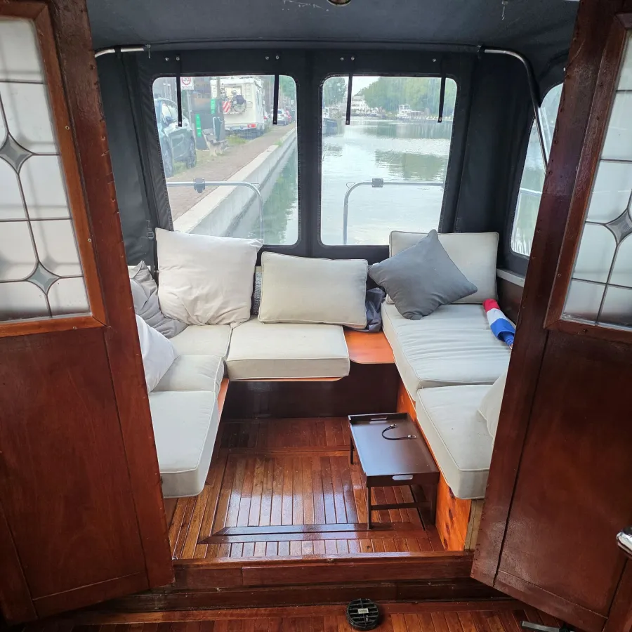 Stahl Motorboot Motorboat 1050