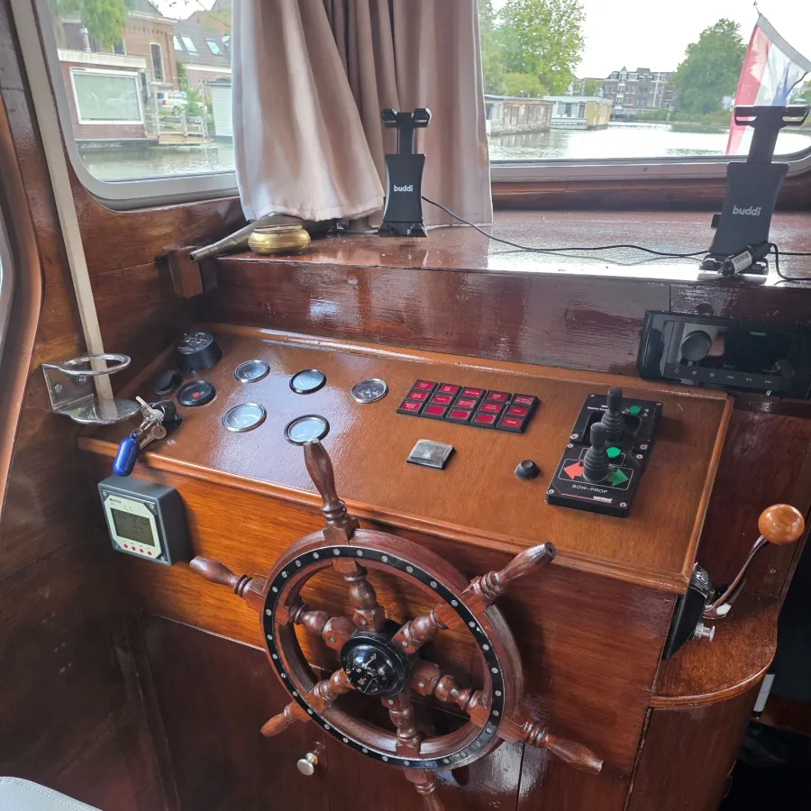 Stahl Motorboot Motorboat 1050