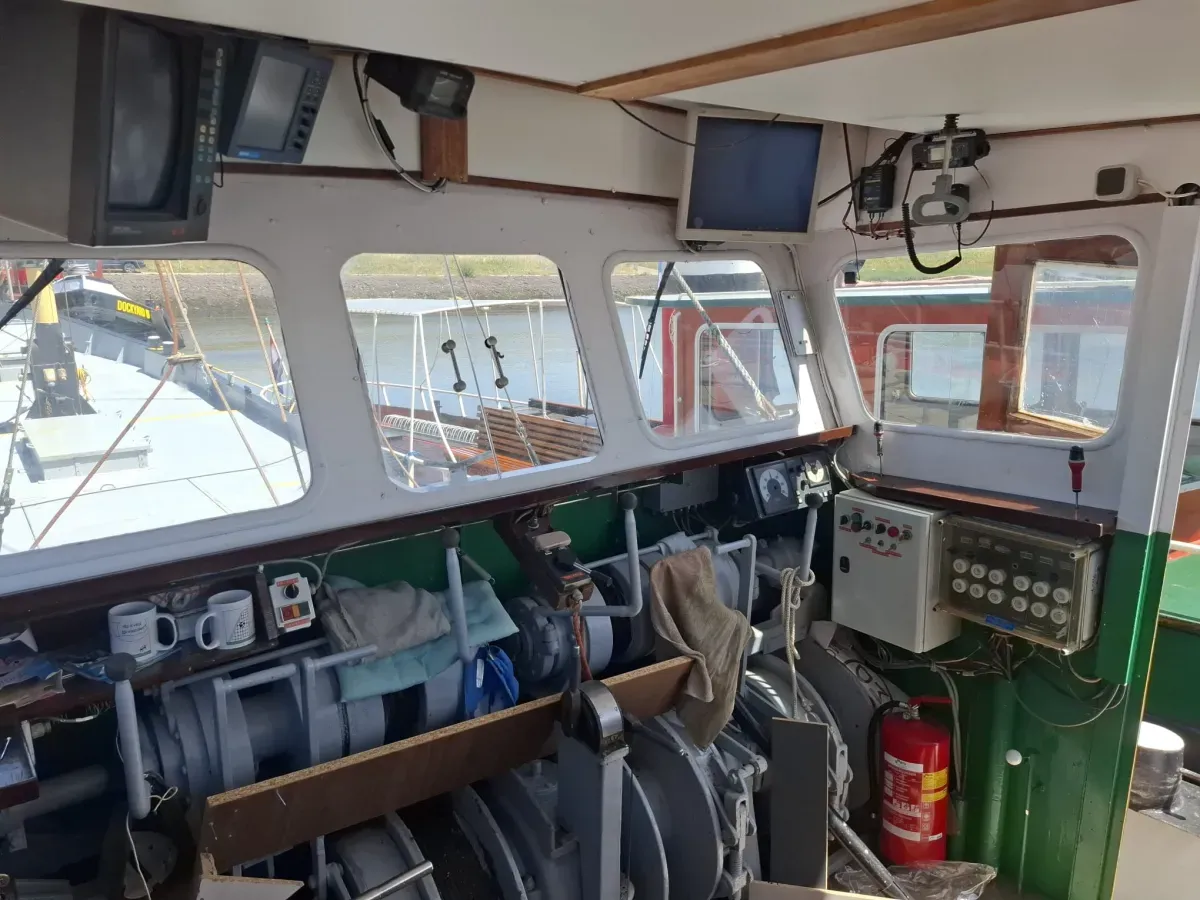 Steel Motorboat fishing trawler 2304