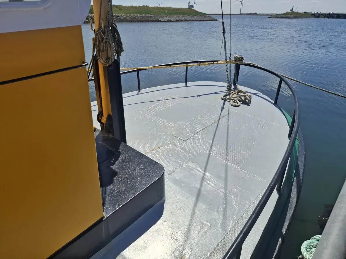 Steel Motorboat fishing trawler 2304