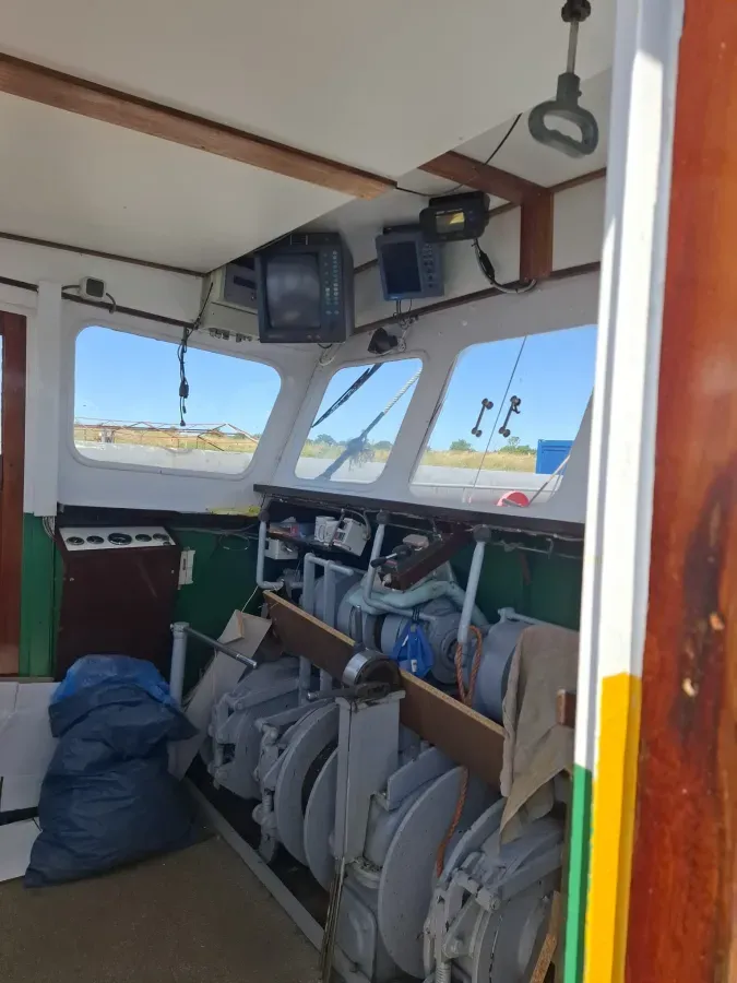 Steel Motorboat fishing trawler 2304