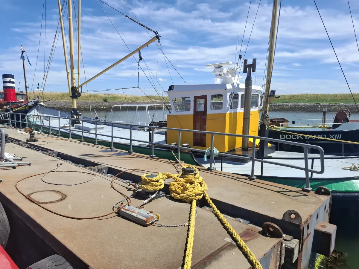Steel Motorboat fishing trawler 2304