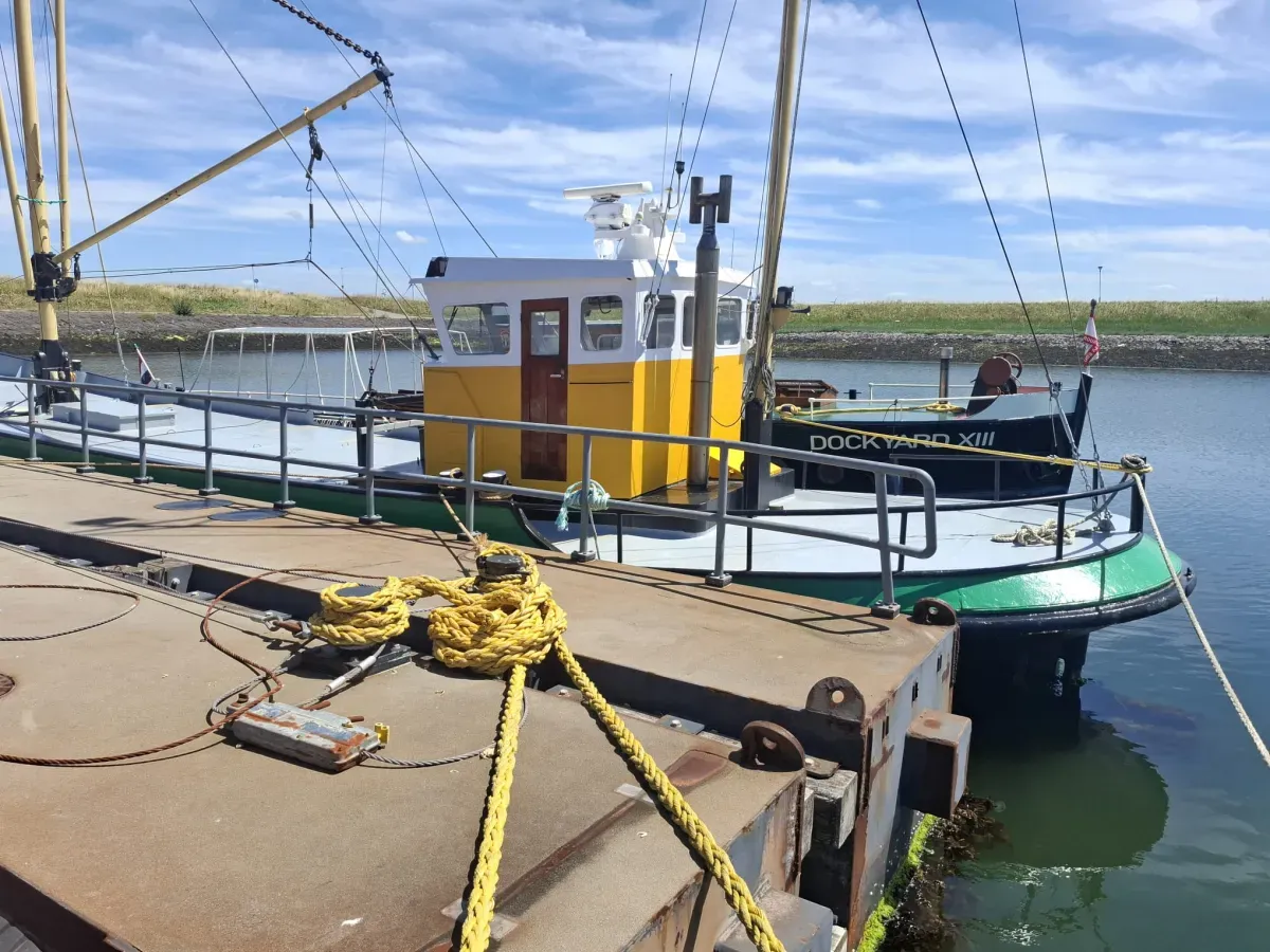 Steel Motorboat fishing trawler 2304