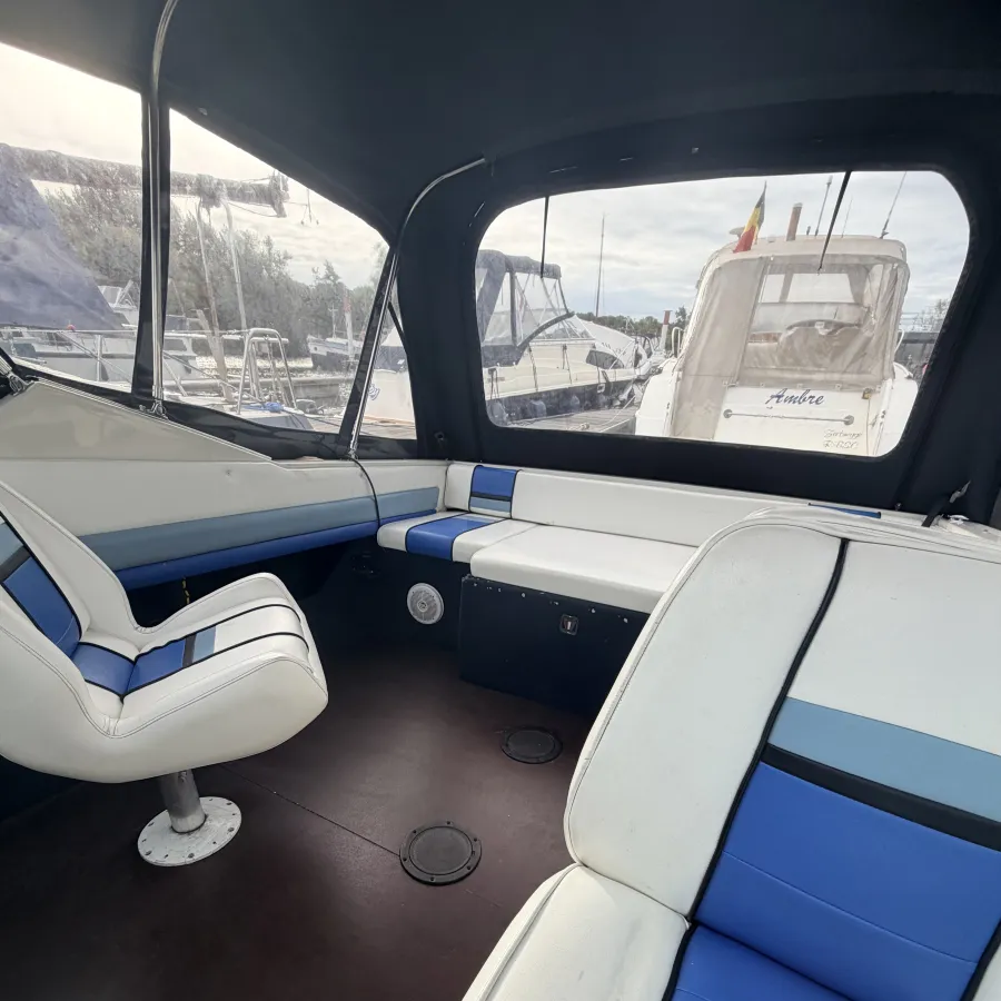 Polyester Bateau rapide Wellcraft 233 Eclipse