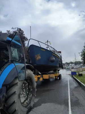 Staal Motorboot De Alm Kruiser Foto 19