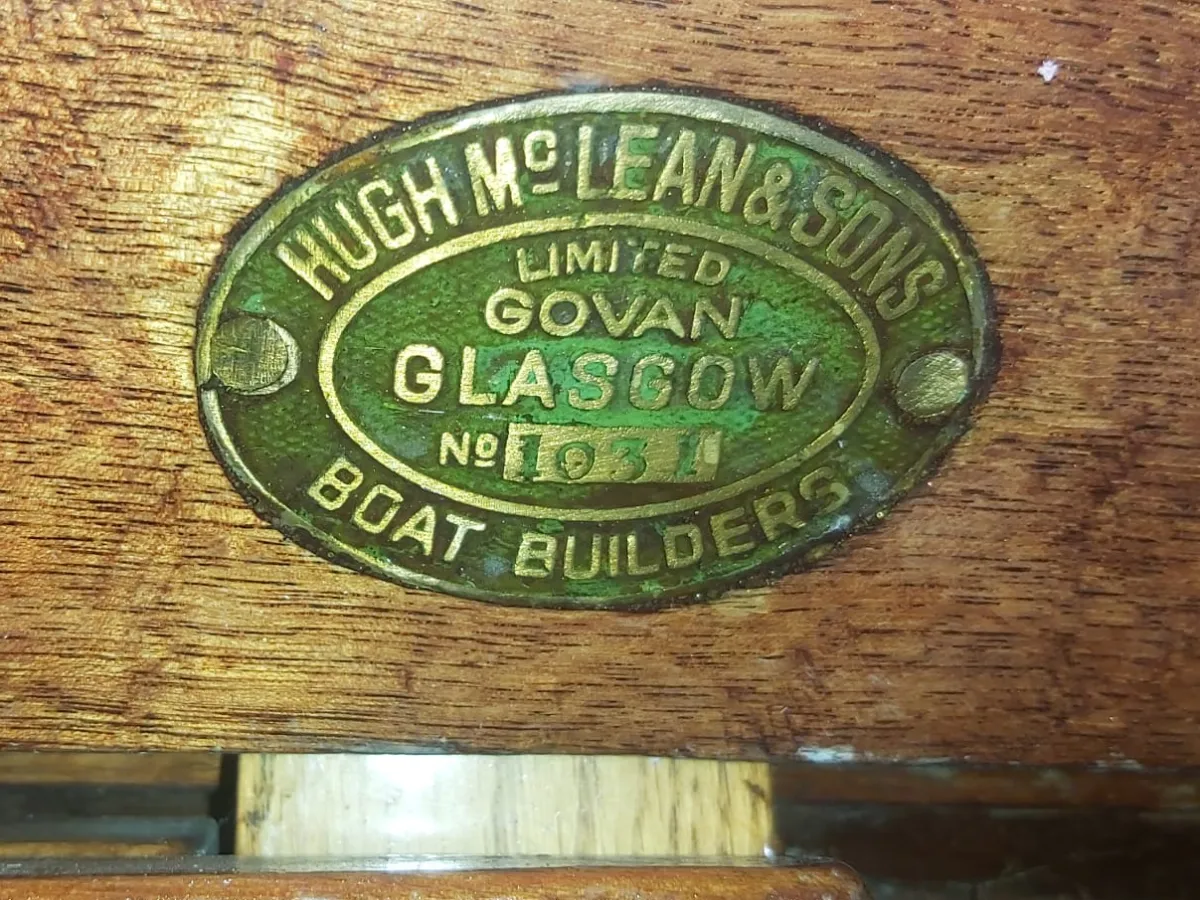 Wood Sailboat Hugh McLean & Sons Ltd Gaffelsloep