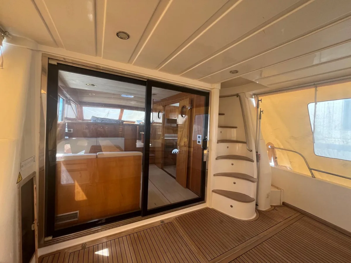 Polyester Motorboot Piantoni 53 Flybridge