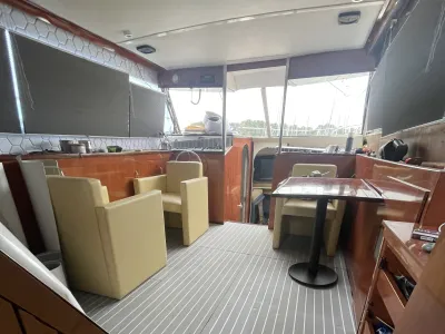 Overig materiaal Motorboot Powles 38 Fly Foto 22