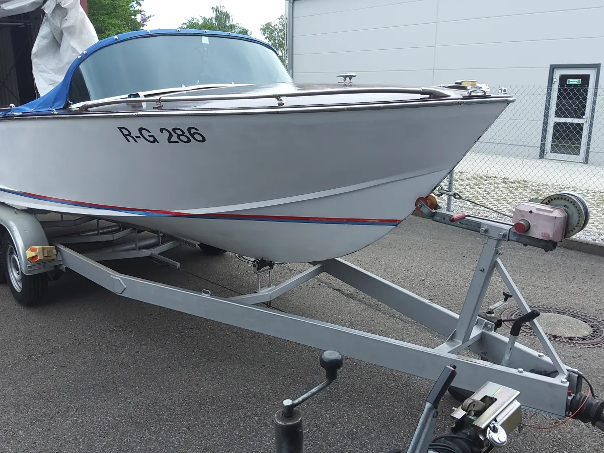 Wood Motorboat Züllig Ascona