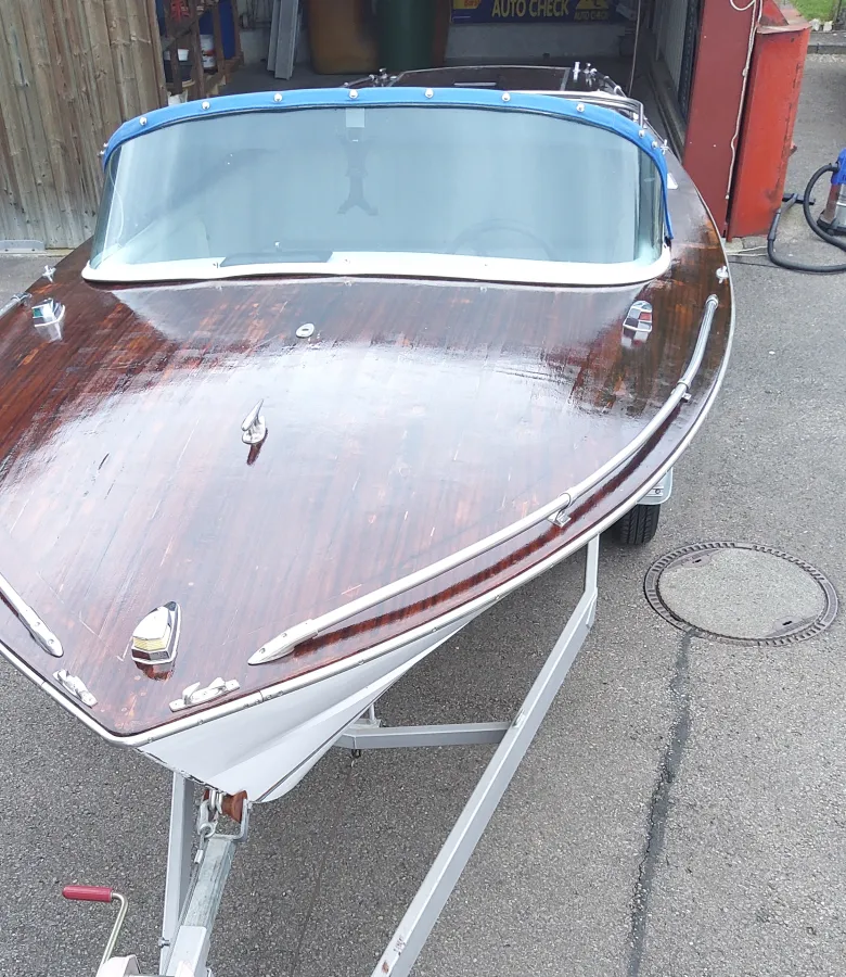 Wood Motorboat Züllig Ascona